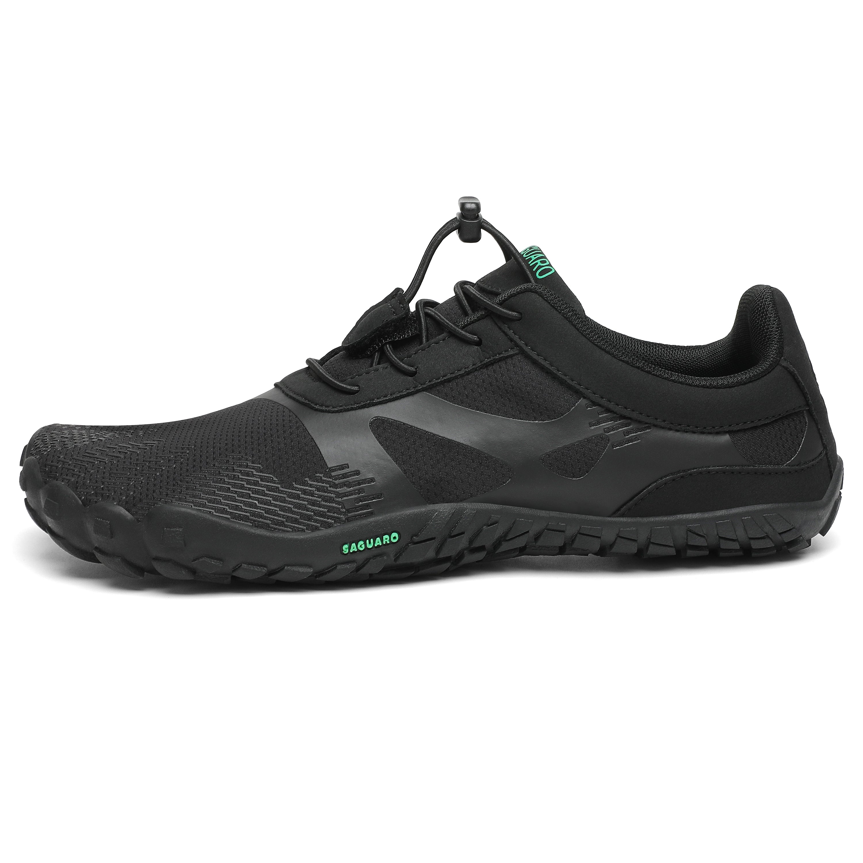 SAGUARO Knit Chaussures pieds nus antidérapantes pour homme et femme avec semelle Zero-Drop Taille 36-48, Noir , 43 EU SAGUARO Knit Chaussures pieds nus antidérapantes pour homme et femme avec semelle Zero-Drop Taille 36-48, Noir , 43 EU