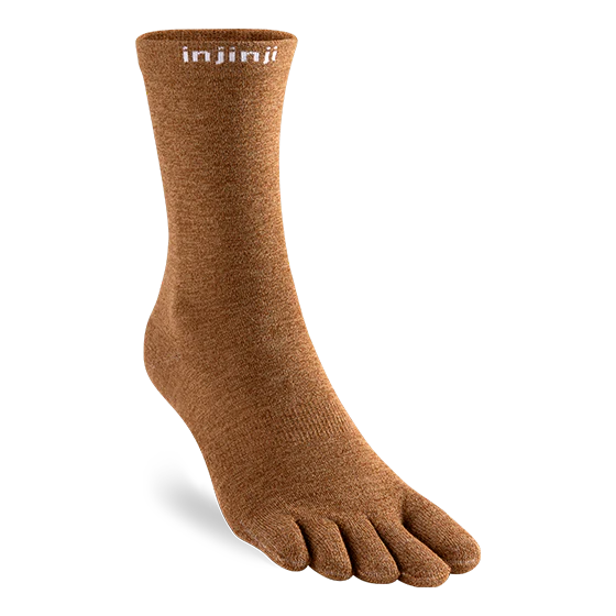 Injinji Liner Lightweight Crew - Elk