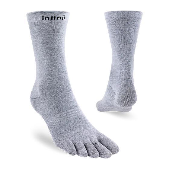 Injinji Liner Lightweight Crew - Grey