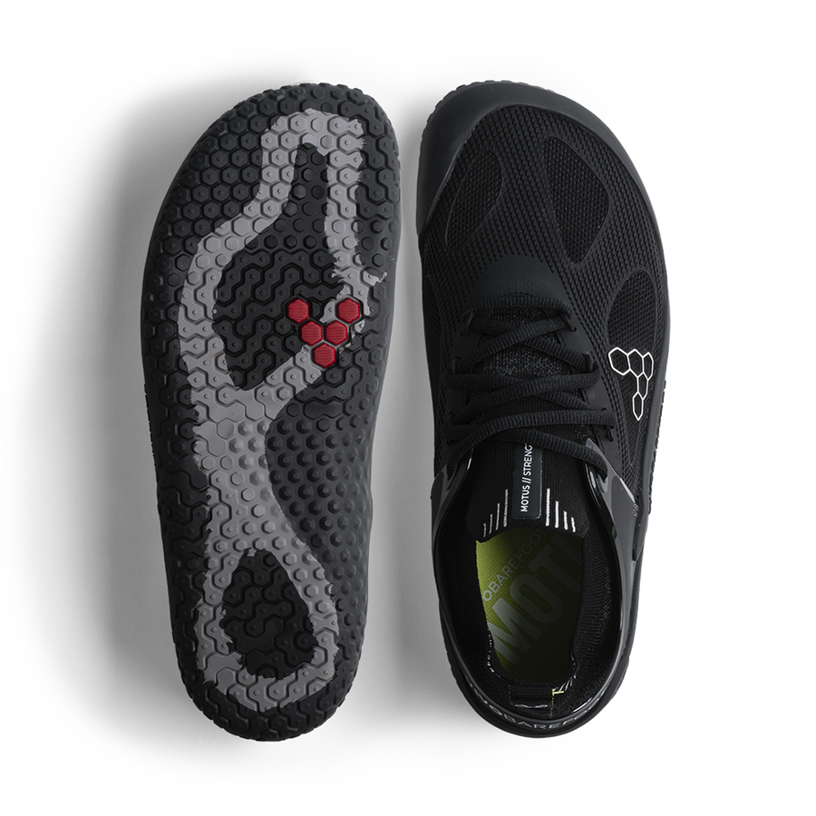 Vivobarefoot Motus Strength Mens Obsidian/Grey