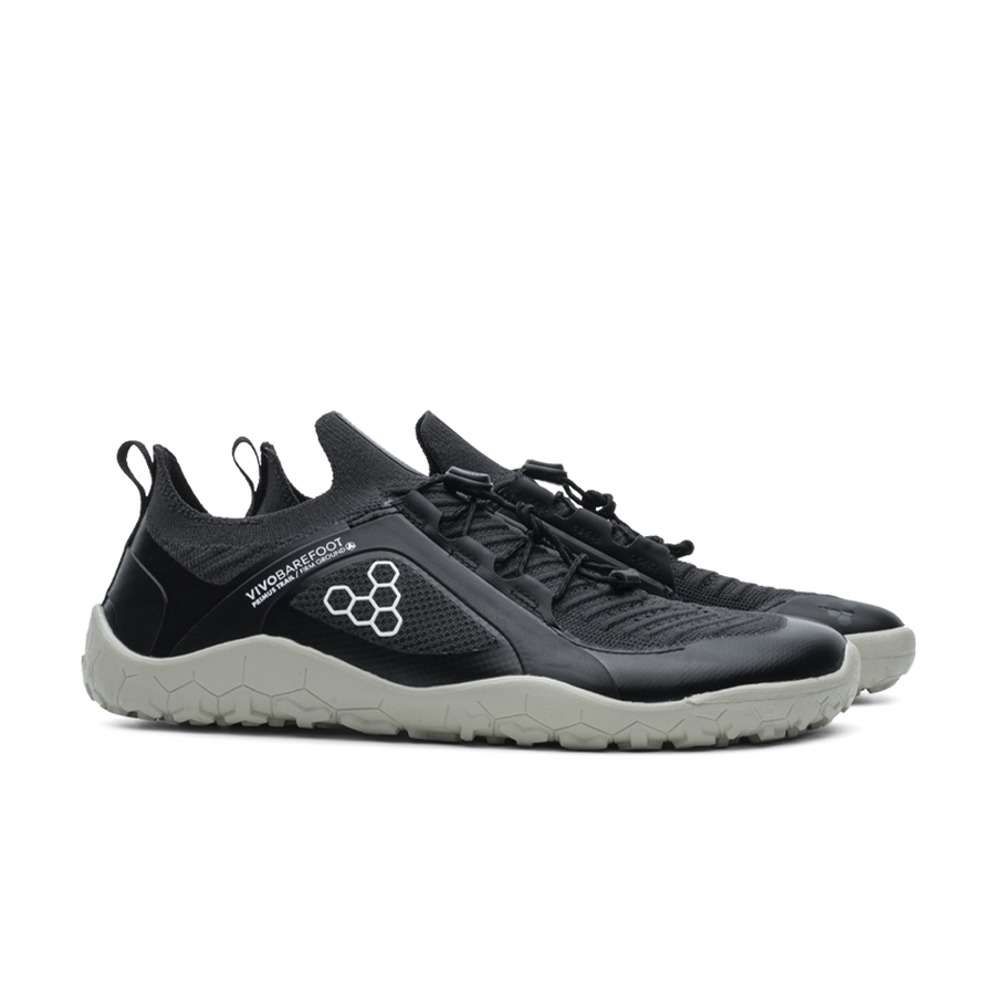 Vivobarefoot Primus Trail Knit FG Womens Obsidian/Pelican