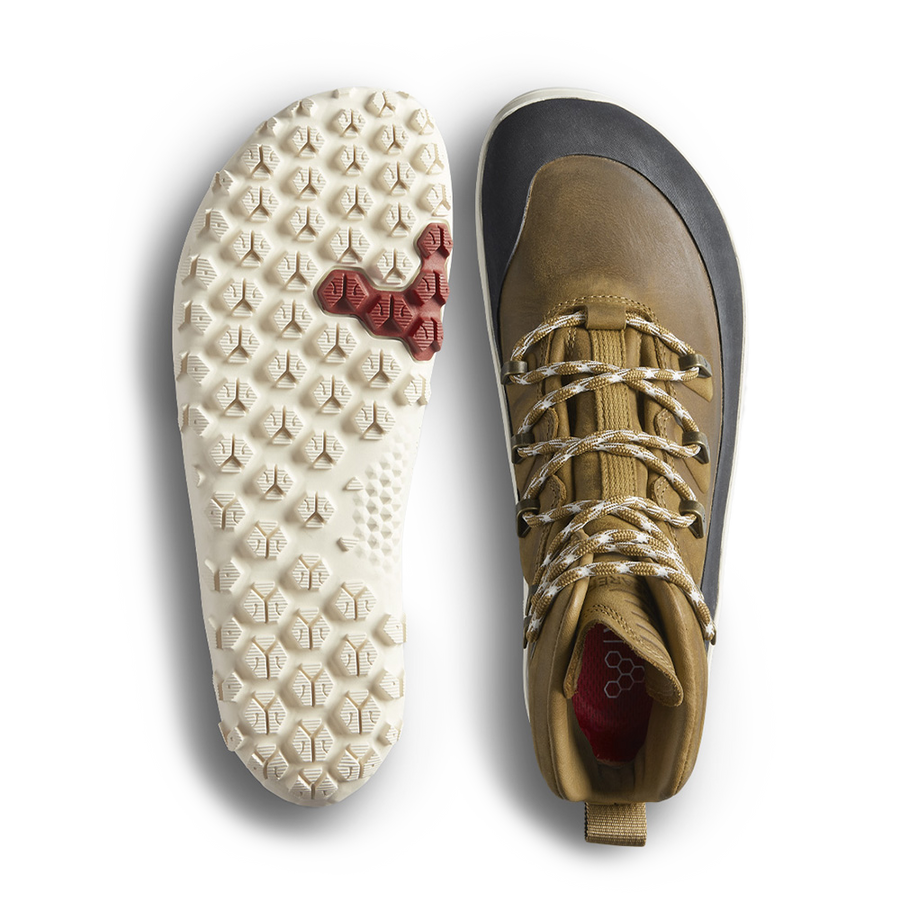 Vivobarefoot Tracker Leather AT Mens Tan