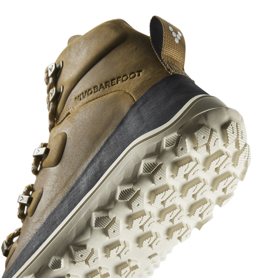 Vivobarefoot Tracker Leather AT Mens Tan