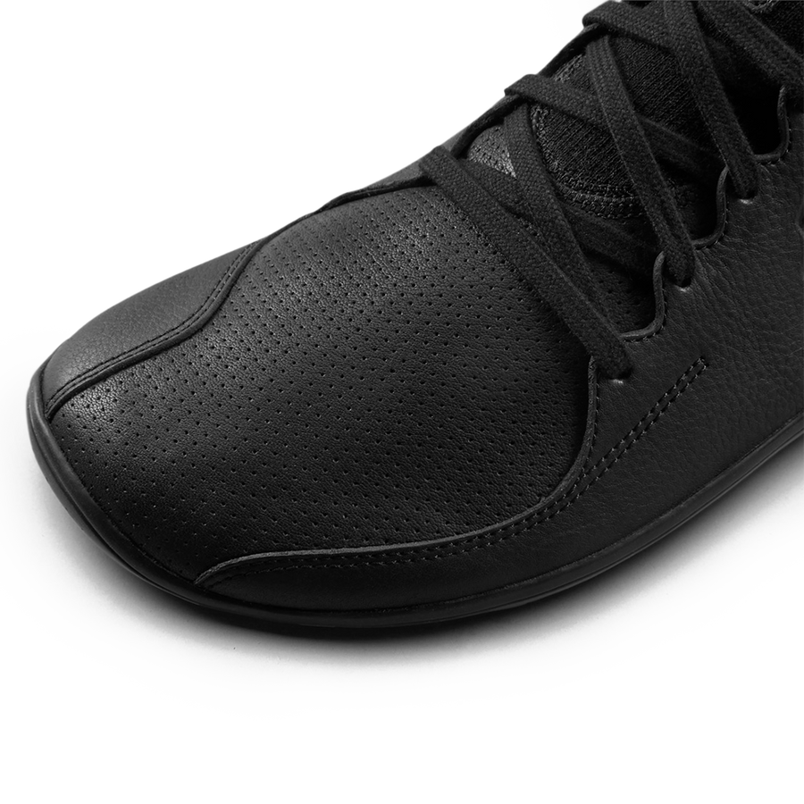 Vivobarefoot Primus Asana Leather Mens Obsidian