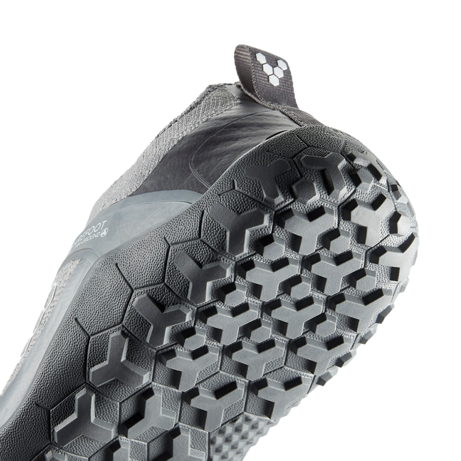 Vivobarefoot Primus Trail Knit FG Mens Ultimate Grey