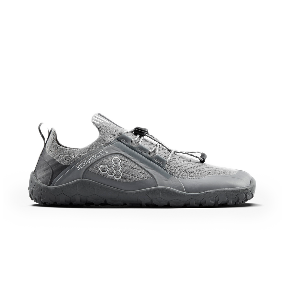 Vivobarefoot Primus Trail Knit FG Mens Ultimate Grey