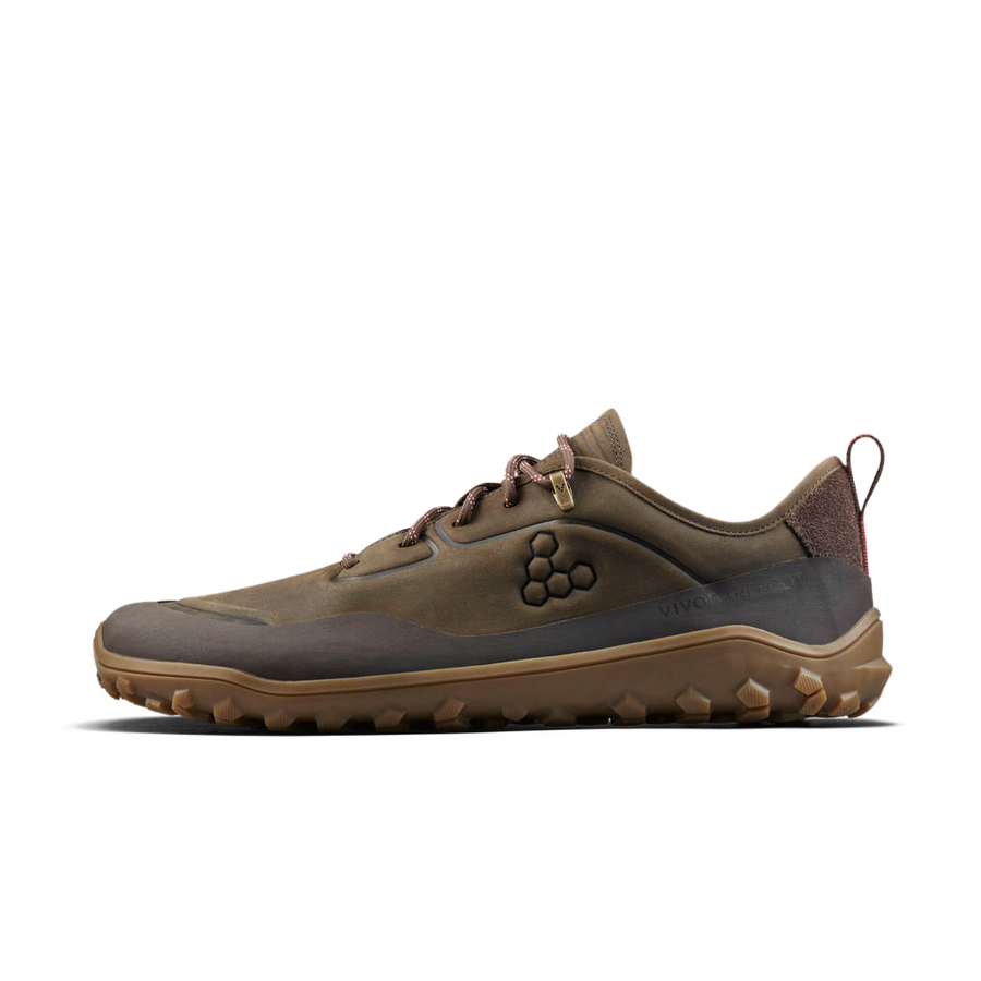 Vivobarefoot Tracker Leather Low Mens Bracken