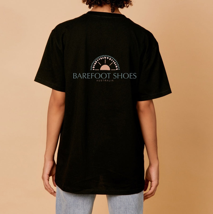 Barefoot Shoes T-Shirt Hemp Unisex