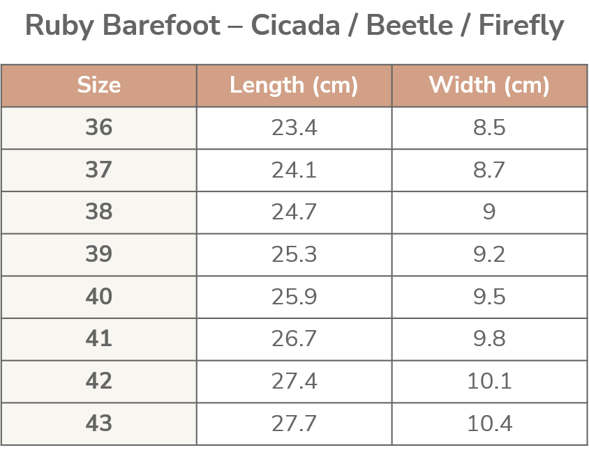 Ruby Barefoot Beetle - Mink