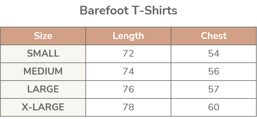 Barefoot Shoes T-Shirt Hemp Unisex