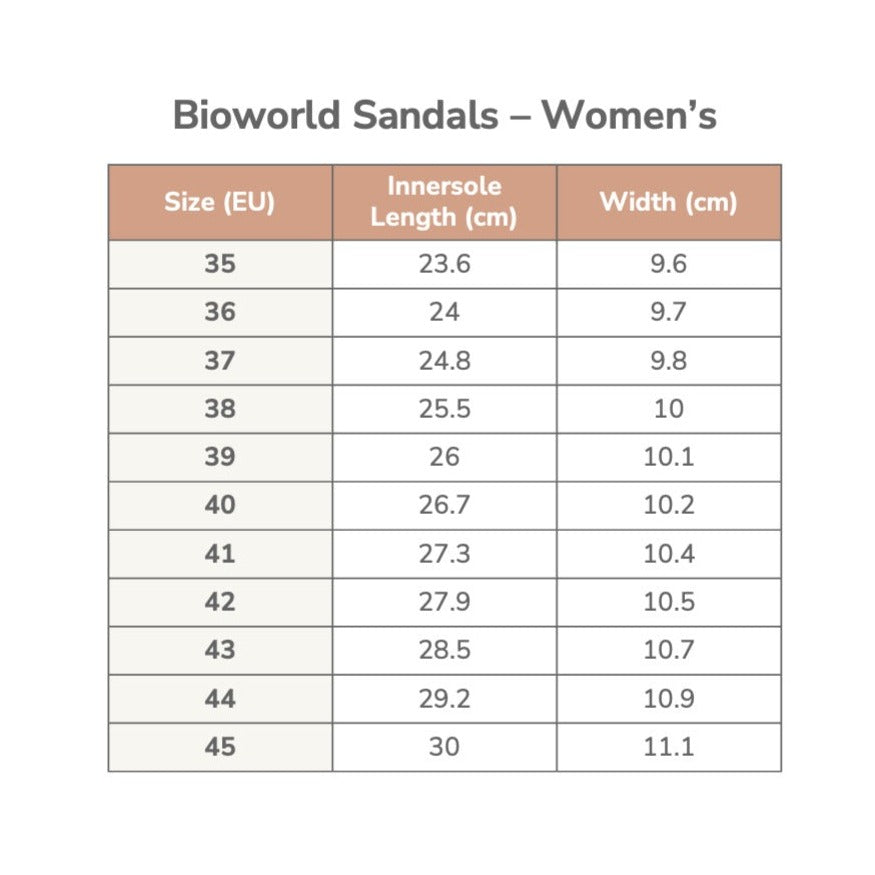 Bioworld Barefoot Sierra Womens Sandals Brown