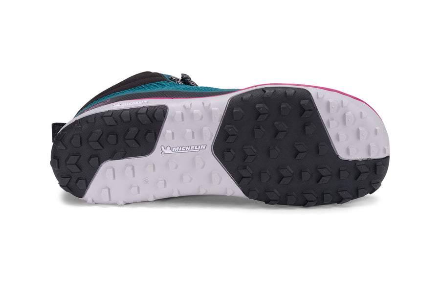 Xero Scrambler Mid Womens Deep Lake/Fuchsia