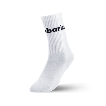 Barefoot Socks Barebarics Crew White