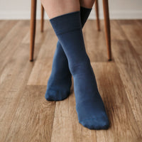 Barefoot Socks Crew Blue