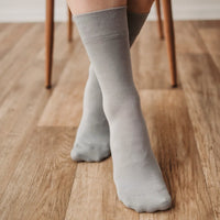 Barefoot Socks Crew Grey
