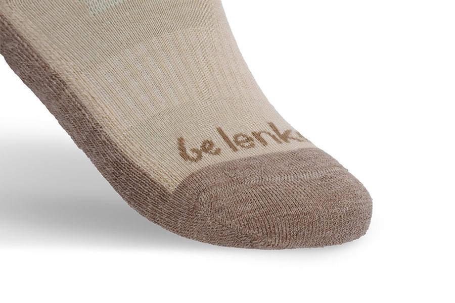 Barefoot Socks Be Lenka Kids Merino Crew Beige