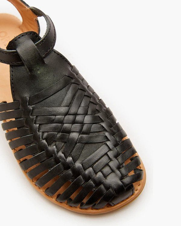 Origo Shoes The Huarache Sandal by Anya Black