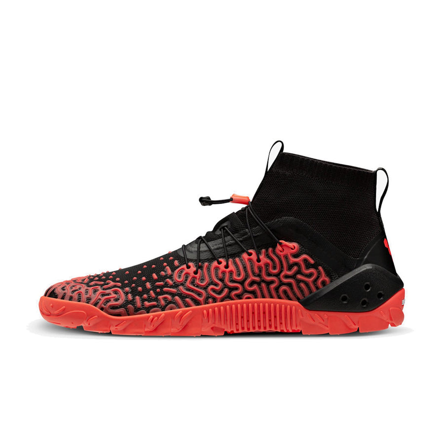 Vivobarefoot ESC Tempest Womens Obsidian Neon Coral