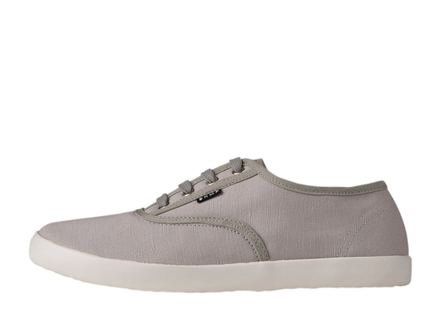 Barefoot sneakers vegan hemp grey white Bohempia – Barefoot Shoes Australia