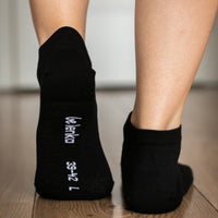 Barefoot Socks Low Cut Black